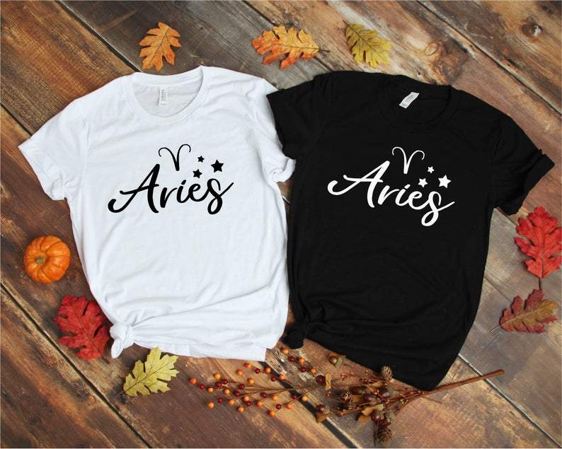 Aries Shirt, Aries Zodiac Sign, Astrology Birthday Shirt, Gift For Her, Aries Shirt Gift Unisex T-Shirt