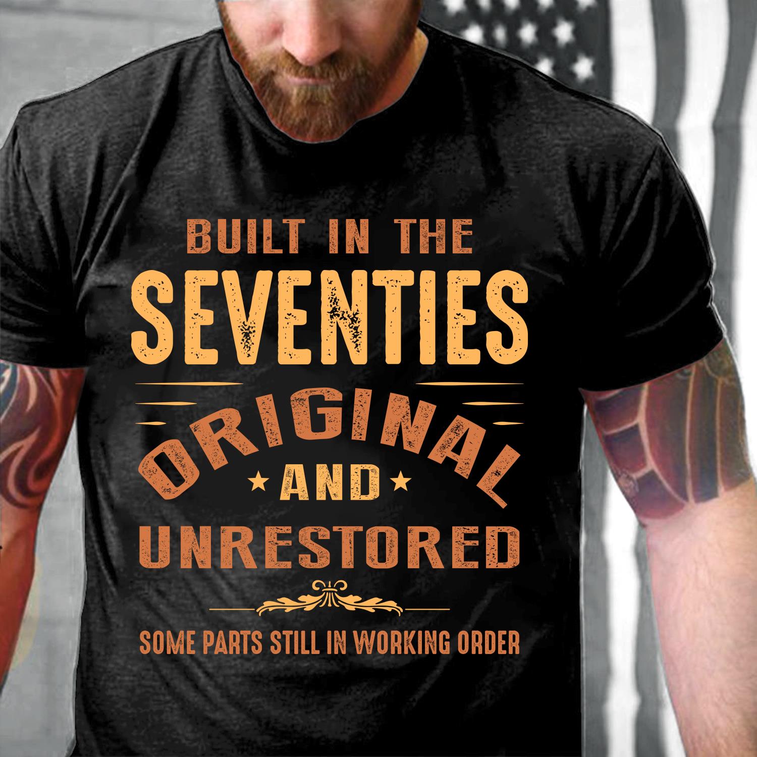 Built-In The Seventies Original And Unrestored T-Shirt