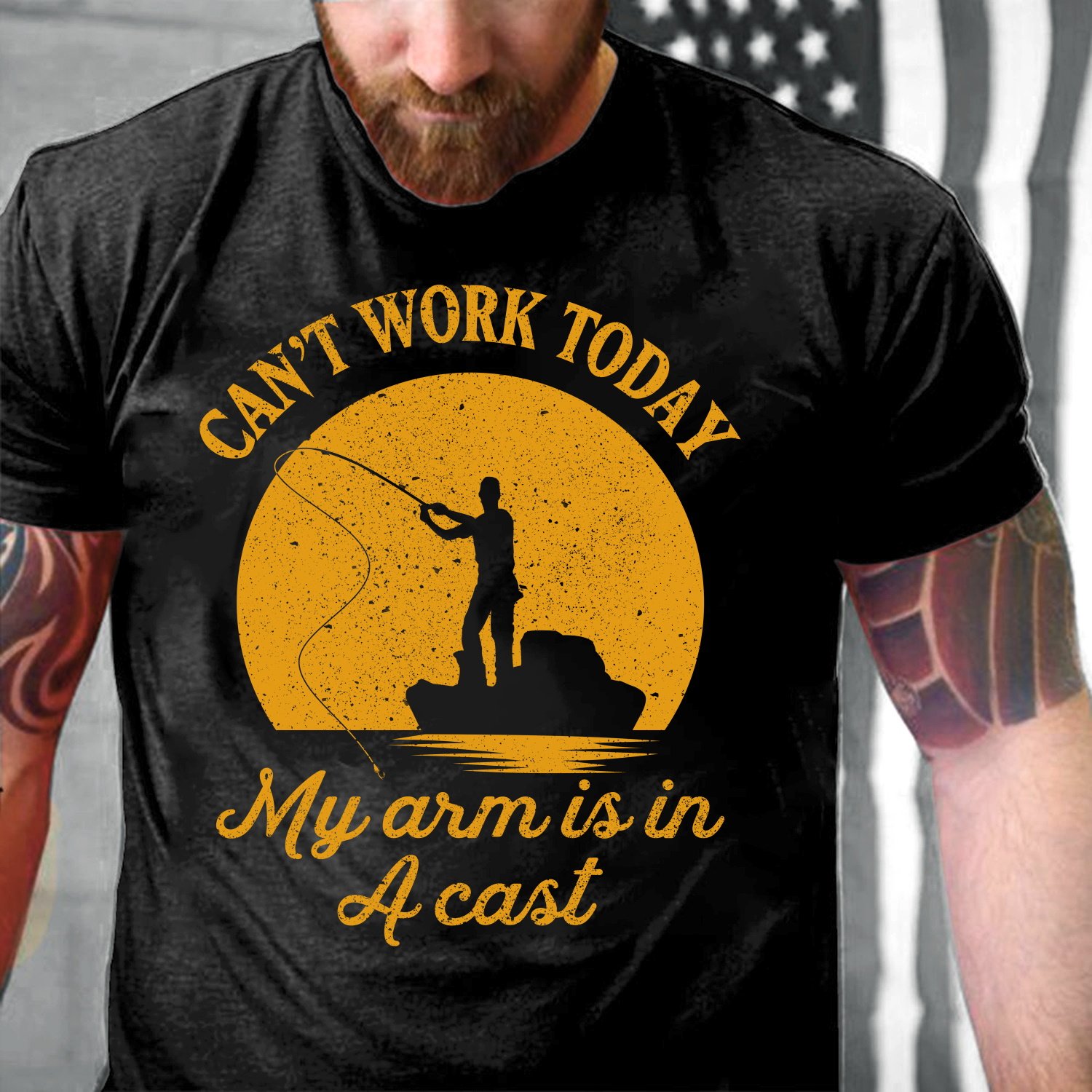 Can't Work Today My Arm Is In A Cast T-Shirt