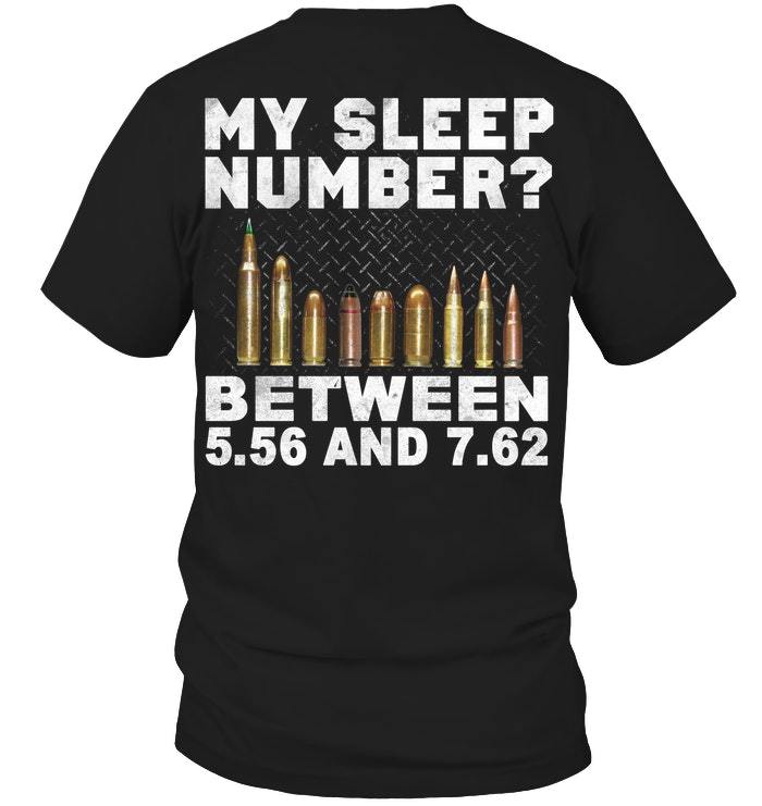 Dad Shirt, Gun T-Shirt, My Sleep Number Guns T-Shirt KM1406 Dad Shirt, Gun T-Shirt, My Sleep Number Guns T-Shirt KM1406