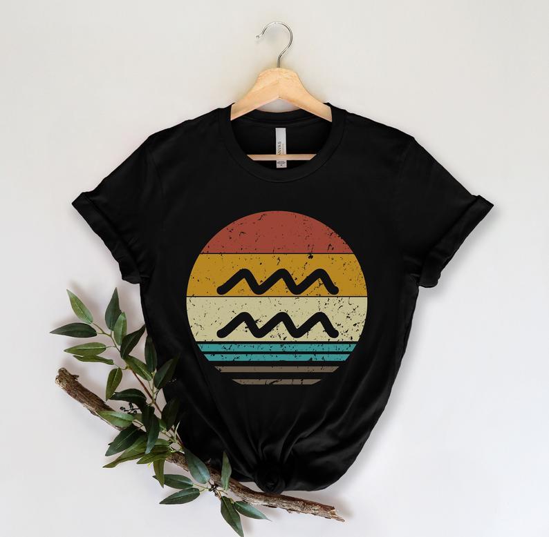 Funny Aquarius Shirt, Aquarius Zodiac Sign, Astrology Birthday Shirt, Aquarius Birth Gift Unisex T-Shirt