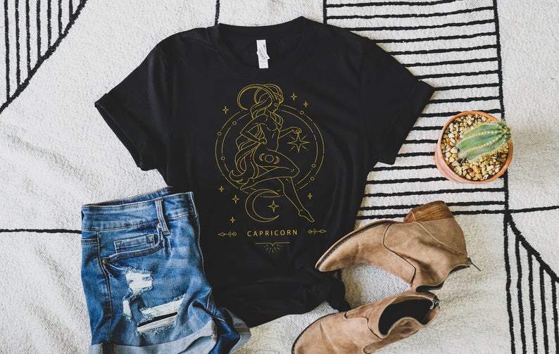 Funny Capricorn Shirt, Capricorn Zodiac Sign, Astrology Shirt, Capricorn Birthday Shirt Unisex T-Shirt