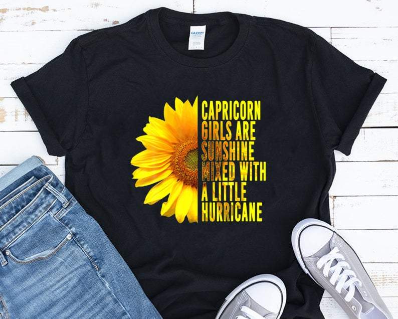 Funny Capricorn Shirt, Capricorn Zodiac Sign, Capricorn Girls Are Sunshine, Capricorn Shirt Unisex T-Shirt Funny Capricorn Shirt, Capricorn Zodiac Sign, Capricorn Girls Are Sunshine, Capricorn Shirt Unisex T-Shirt