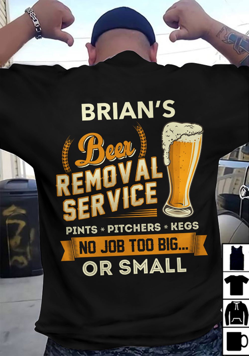 Funny Quote Shirt, Father's Day Shirt, Custom Shirt, Beer Removal Service T-Shirt KM1806 Funny Quote Shirt, Father's Day Shirt, Custom Shirt, Beer Removal Service T-Shirt KM1806