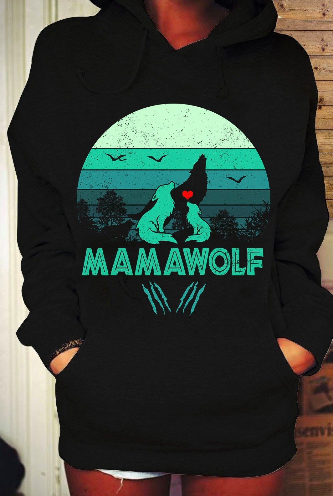 Funny Shirt Mamawolf ATMTD20 T-Shirt