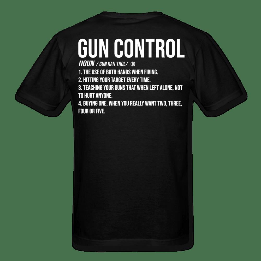 Funny Shirt Sayings, Gun Shirt, Gun Control Definition T-Shirt KM2906