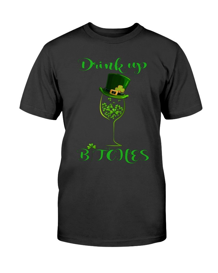 Wine St. Patrick's Day Drink Up T-Shirt