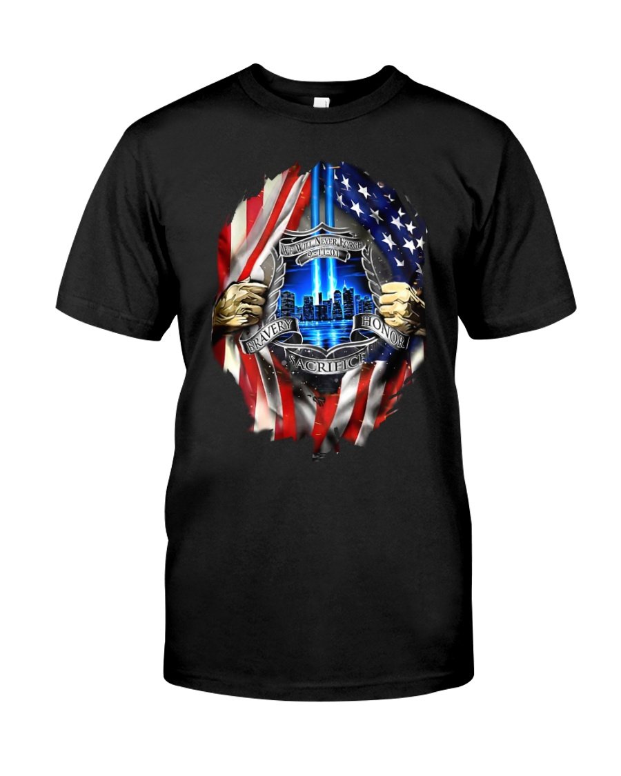 Patriot Shirt, 11th Of September Shirt, We Will Never Forget, 20th Years Anniversary V4 T-Shirt KM2607 Patriot Shirt, 11th Of September Shirt, We Will Never Forget, 20th Years Anniversary V4 T-Shirt KM2607