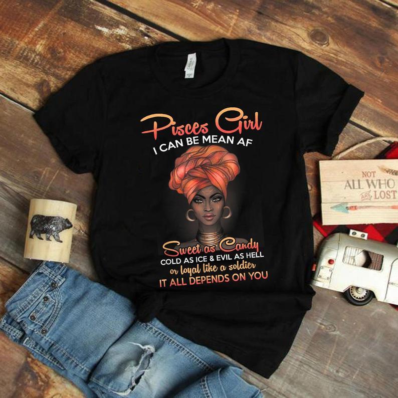 Pisces Shirt, Pisces Zodiac Sign, Pisces Queen Shirt, Pisces Queens Are Born In February Unisex T-Shirt