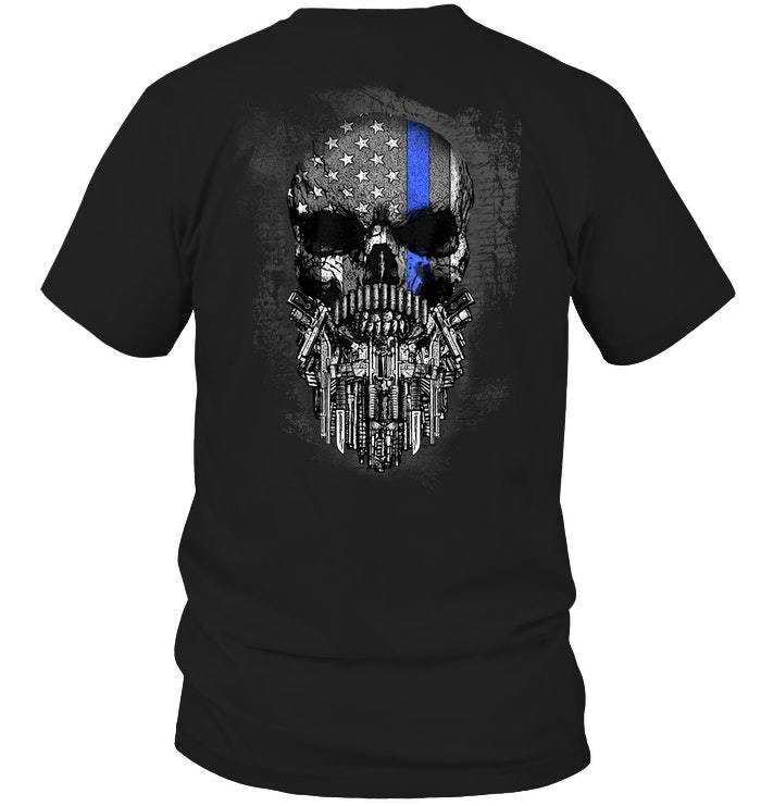 Police Shirt, Back The Blue Shirt, Gifts For Police, Firearms T-Shirt KM0207 Police Shirt, Back The Blue Shirt, Gifts For Police, Firearms T-Shirt KM0207