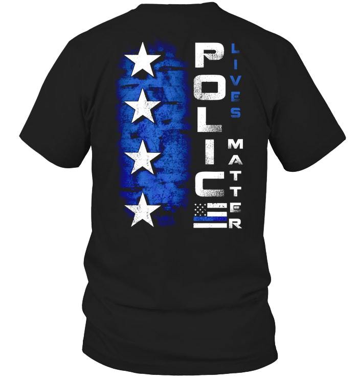 Police Shirt, Back The Blue Shirt, Police Tees, Police Lives Matter T-Shirt KM0107