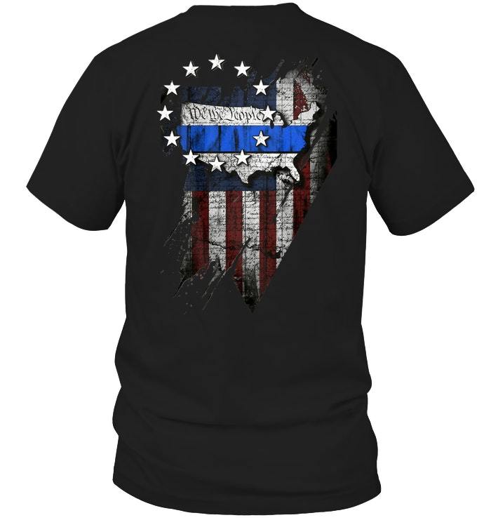 Police Shirt, Back The Blue Shirt, Thin Blue Line Shirts, We The People T-Shirt KM0207 Police Shirt, Back The Blue Shirt, Thin Blue Line Shirts, We The People T-Shirt KM0207