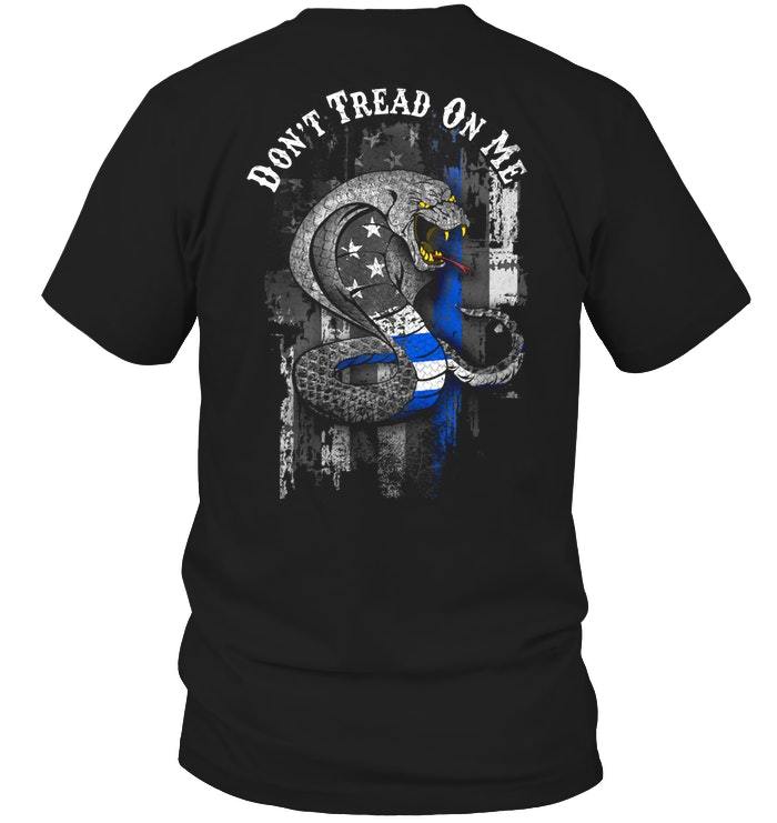 Police Shirt, Don't Tread On Me Shirt, Back The Blue T-Shirt KM0107 Police Shirt, Don't Tread On Me Shirt, Back The Blue T-Shirt KM0107