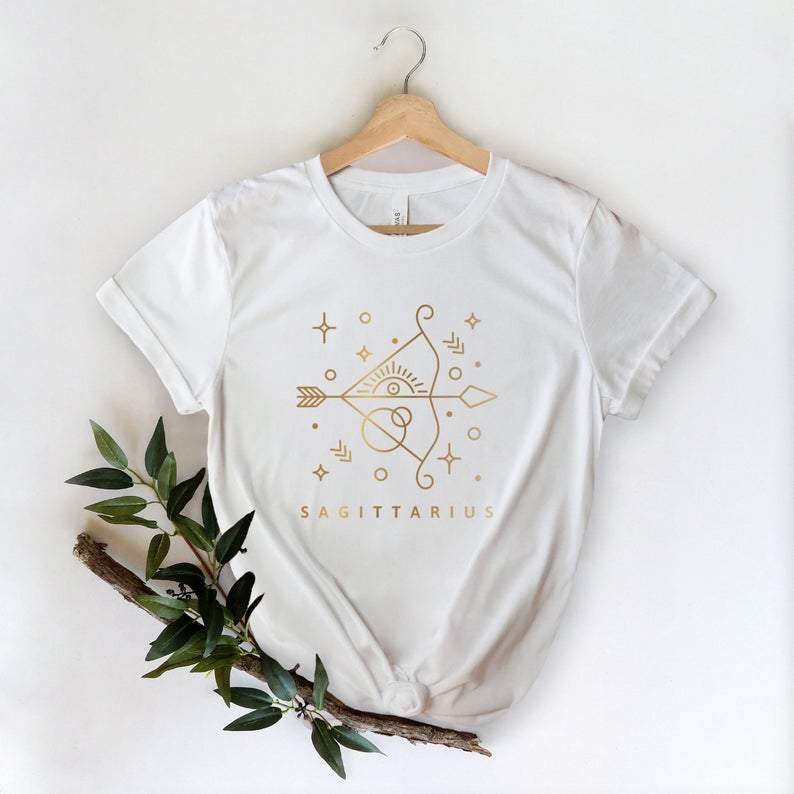 Sagittarius Birthday Shirts, Sagittarius Zodiac Sign, Sagittarius Birth Sign Unisex T-Shirt