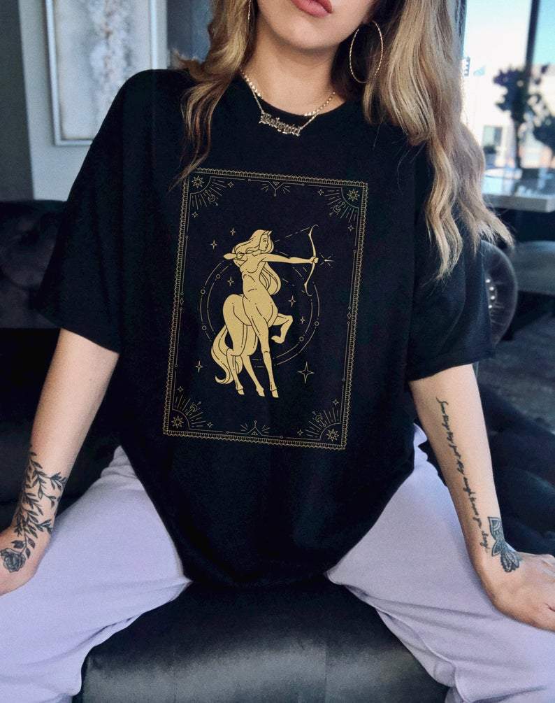 Sagittarius Birthday Shirts, Sagittarius Zodiac Sign, Sagittarius Boho, Gift For Her Unisex T-Shirt Sagittarius Birthday Shirts, Sagittarius Zodiac Sign, Sagittarius Boho, Gift For Her Unisex T-Shirt