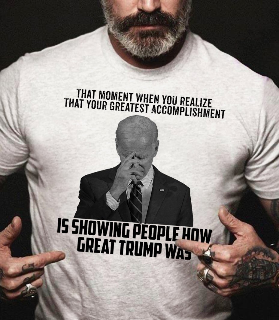 Shirt With Sayings, Your Greatest Accomplishment Is Showing People T-Shirt KM2308