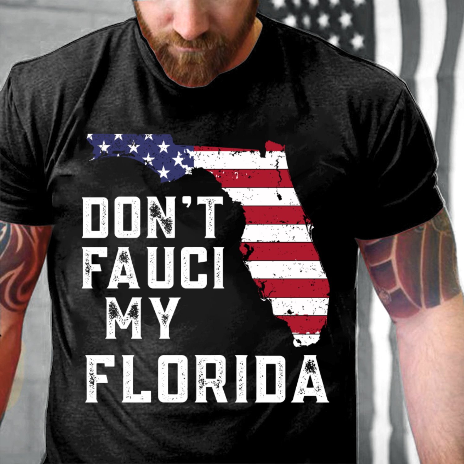 Shirts With Sayings, Funny Shirt, Don't Fauci My Florida T-Shirt KM2207