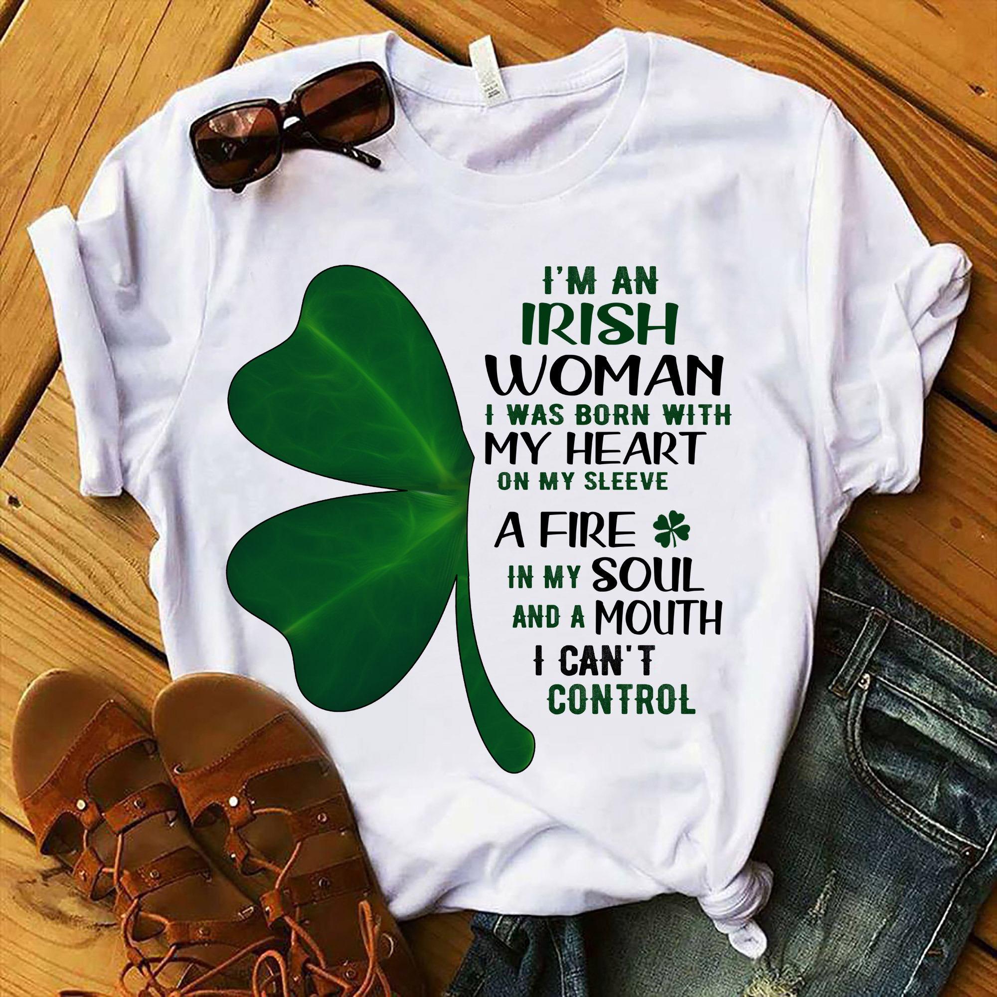St. Patrick's Day Unisex T-Shirt, I'm An Irish Woman, Patrick's Day Gifts, Gift For Women T-Shirt St. Patrick's Day Unisex T-Shirt, I'm An Irish Woman, Patrick's Day Gifts, Gift For Women T-Shirt