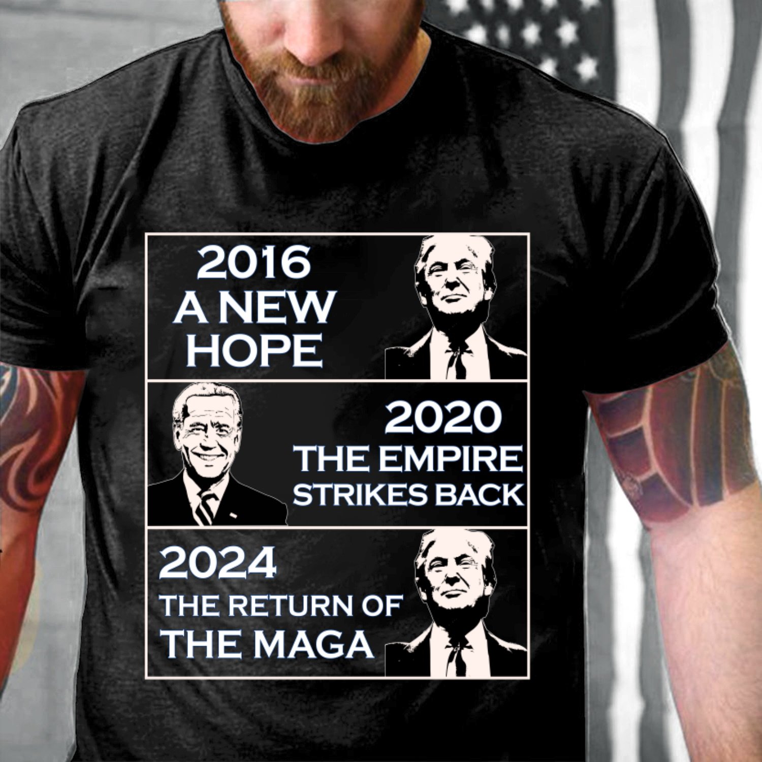 Trump Shirt, Trump 2024, 2024 The Return Of The MAGA T-Shirt KM2207