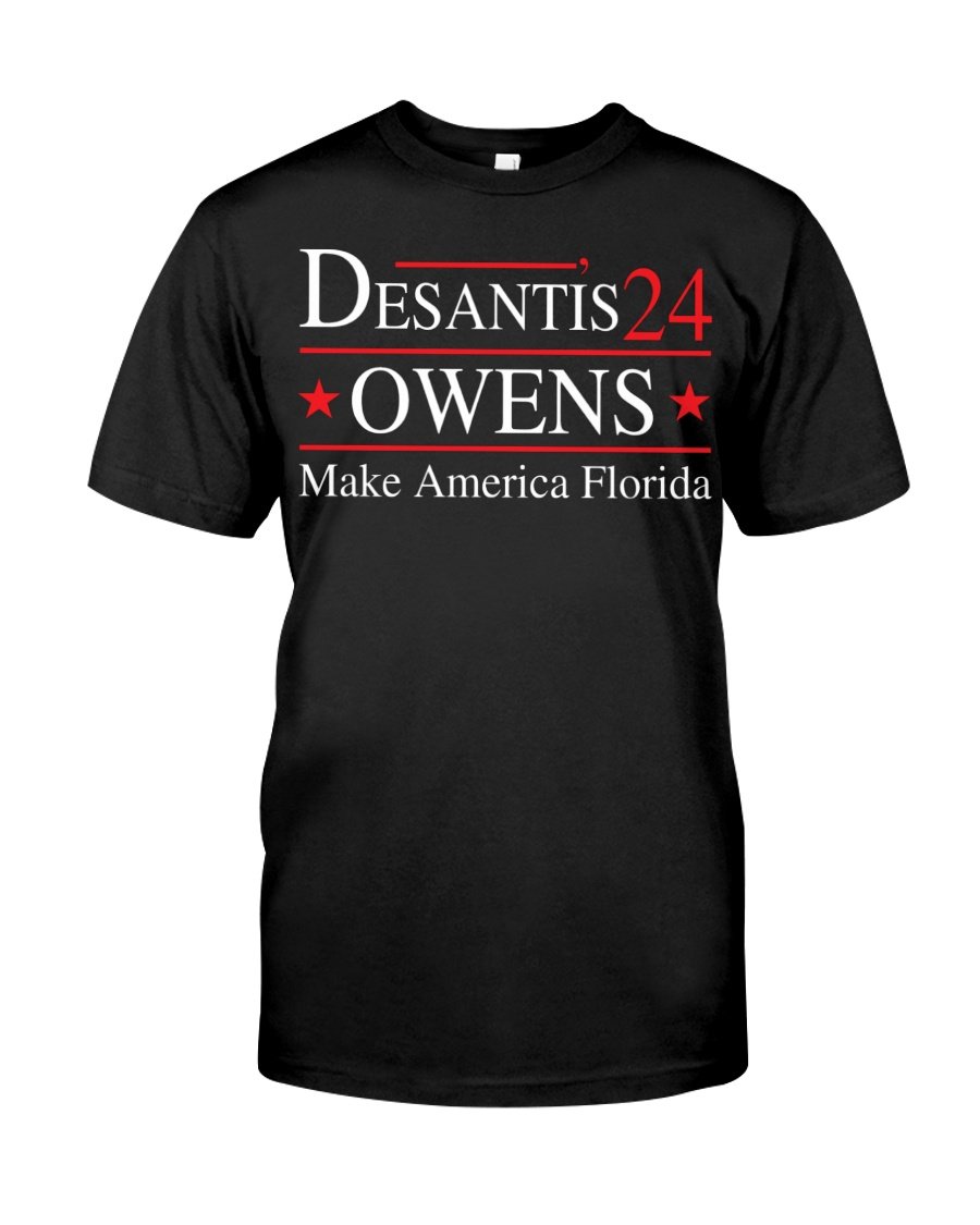 Trump Shirt, Trump 2024, Desantis 24 Owens, Make America Florida T-Shirt KM2207