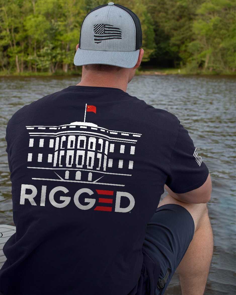 Veteran Shirt, Dad Shirt, Gifts For Dad, White House Rigged T-Shirt KM0906
