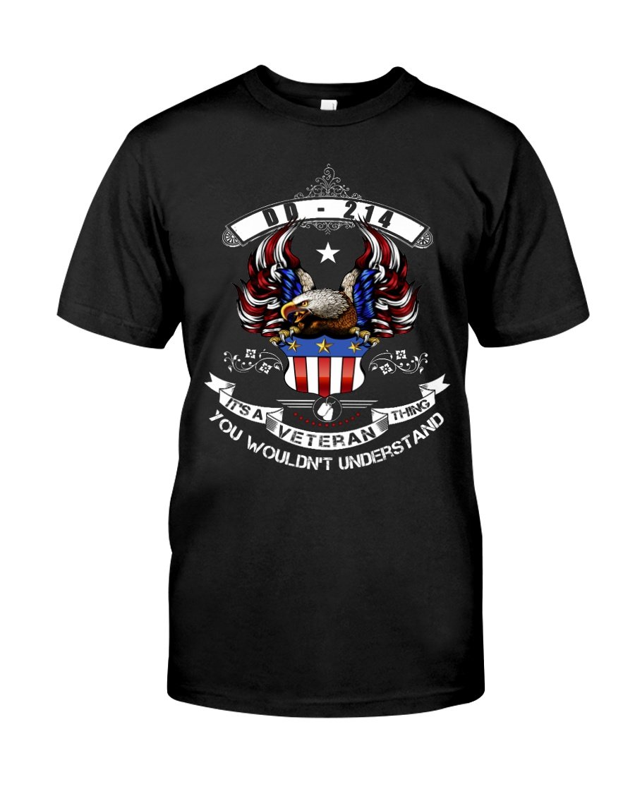 Veteran Shirt, DD214 Shirt, It's A Veteran Thing You Wouldn't Understand T-Shirt KM0408