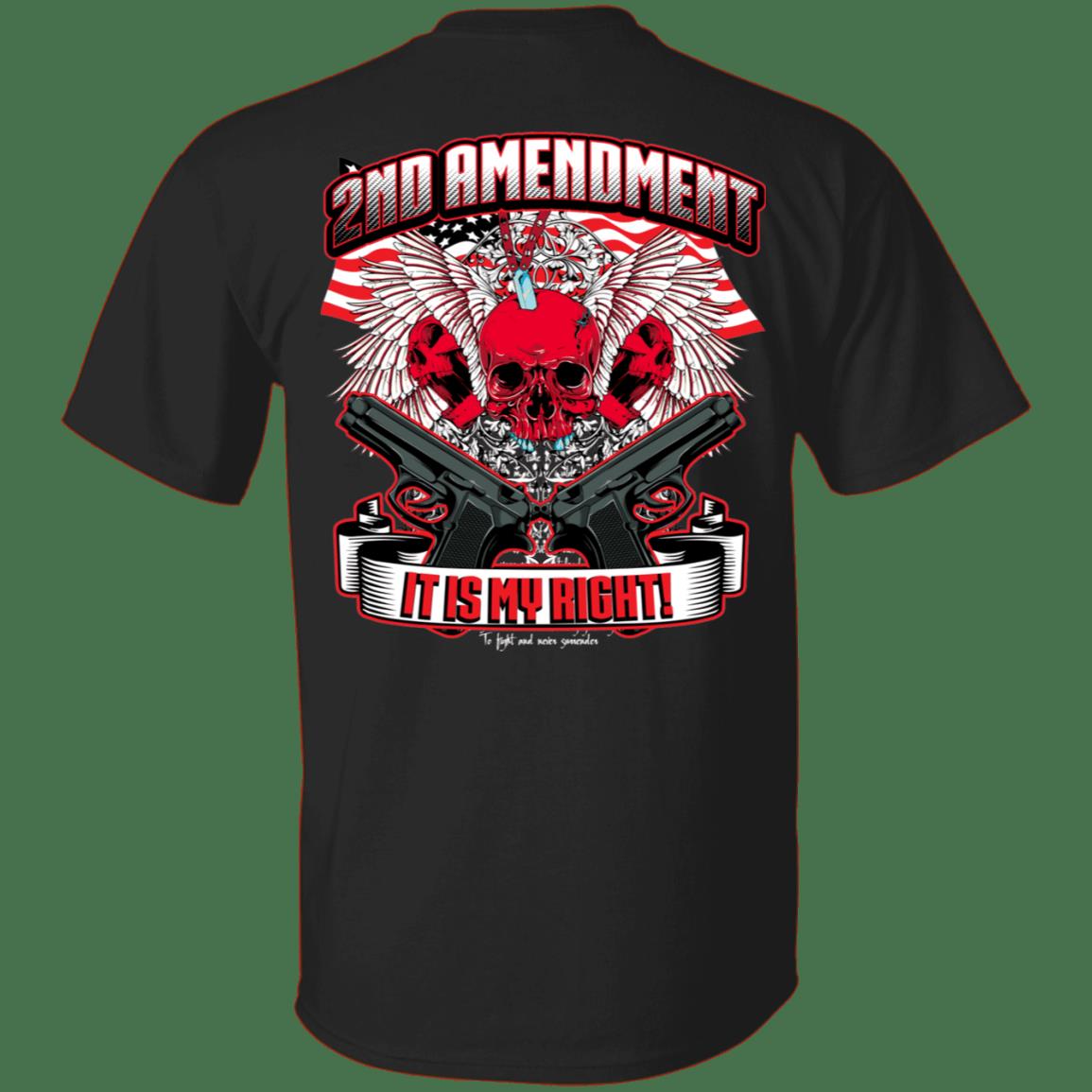 Veteran Shirt, Father's Day Shirt, Second Amendment It Is My Right T-Shirt KM2805