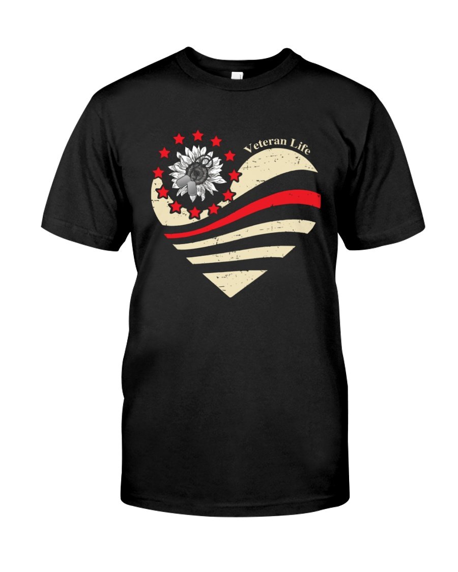 Veteran Shirt, Female Veteran, Gifts For Mom, Veteran Life Unisex T-Shirt KM3105