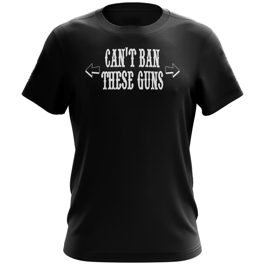 Veteran Shirt, Gun Shirt, Can't Ban These Guns T-Shirt KM0308
