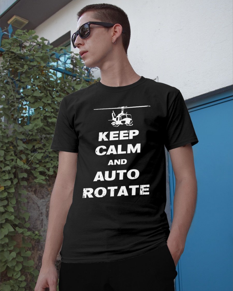 Veteran Shirt, Keep Calm Auto Rotate Classic T-Shirt, Father's Day Gift For Dad KM1204