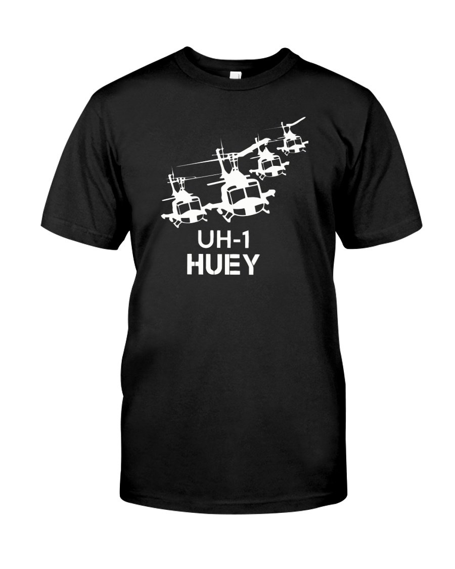 Veteran Shirt, UH 1 HUEY V2 Classic T-Shirt, Father's Day Gift For Dad KM1304