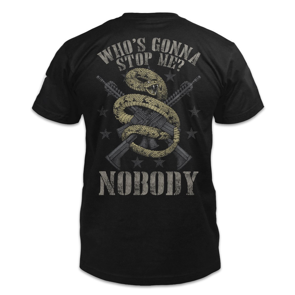 Veteran Shirt, Who's Gonna Stop Me? Nobody T-Shirt KM1008