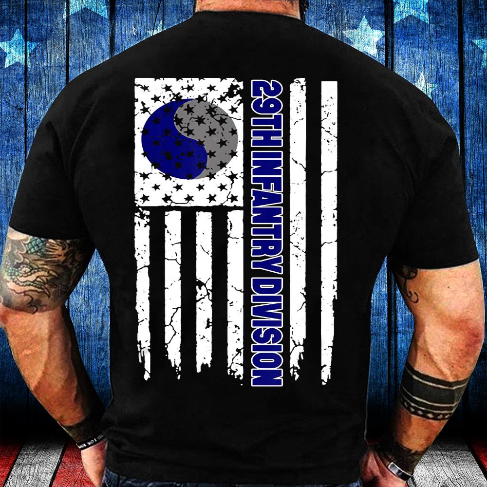 Veterans Shirt 29th Infantry Division Veteran T-Shirt Veterans Shirt 29th Infantry Division Veteran T-Shirt