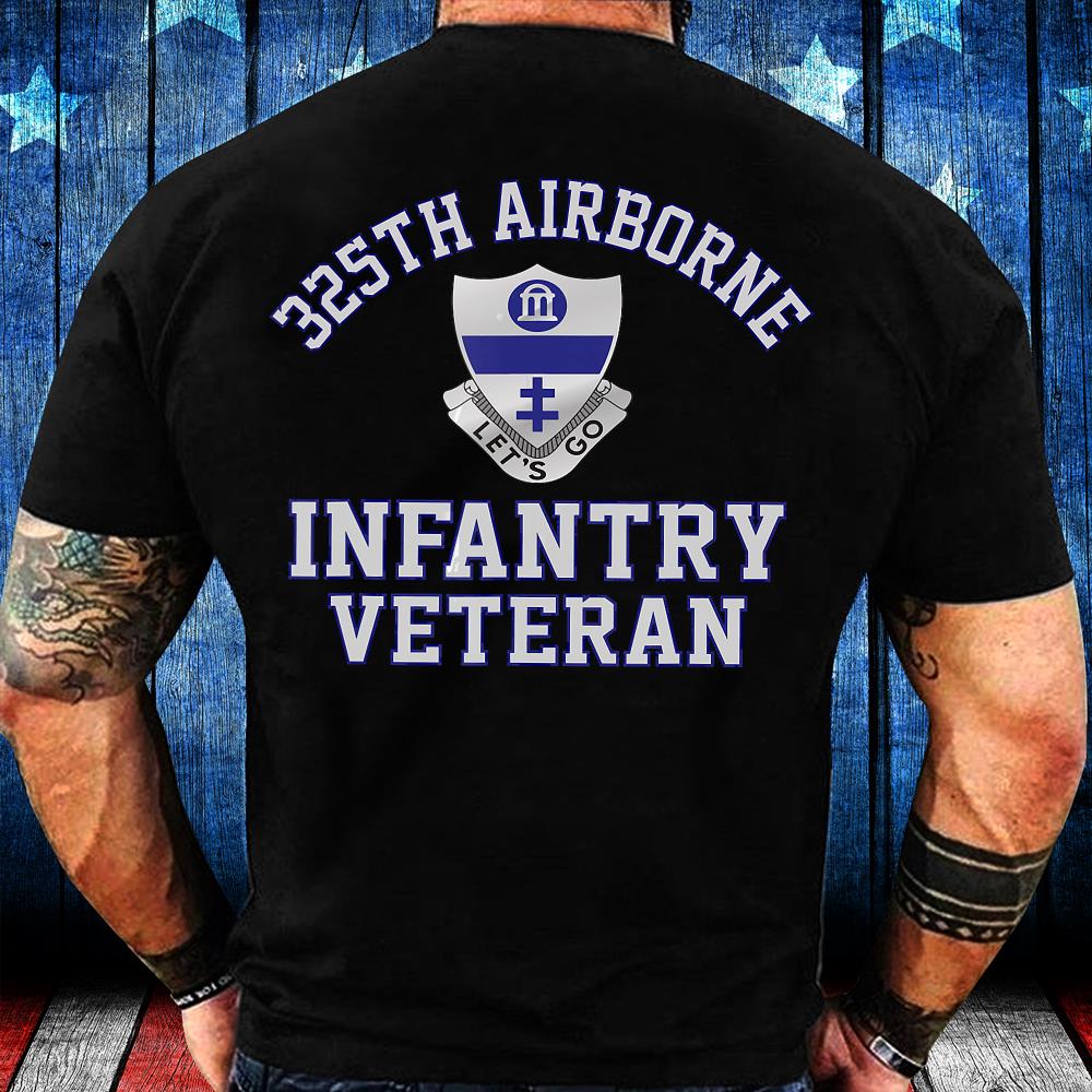 Veterans Shirt - 325TH Airborne Infantry Veteran T-Shirt Veterans Shirt - 325TH Airborne Infantry Veteran T-Shirt