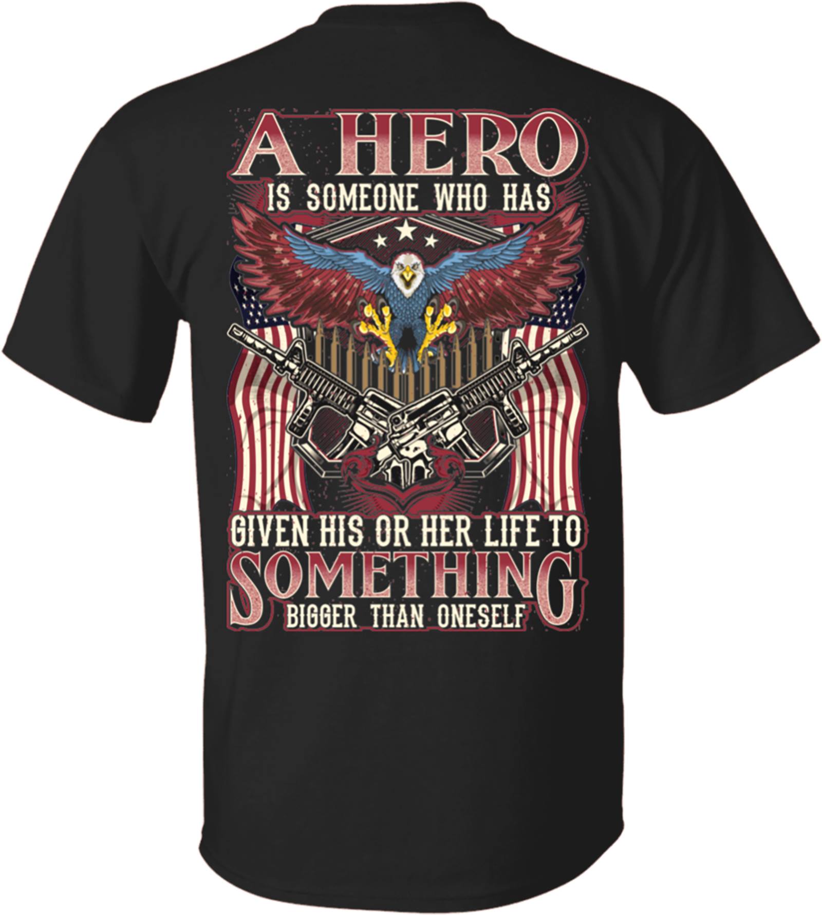 Veterans Shirt - A Hero Is Someone Who Has T-Shirt, Veteran's Day Gifts, Gift For Dad T-Shirt