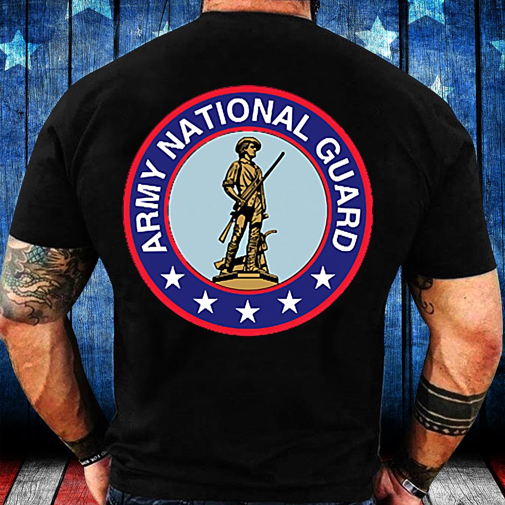 Army National Guard Military Veteran State Morale T-Shirt