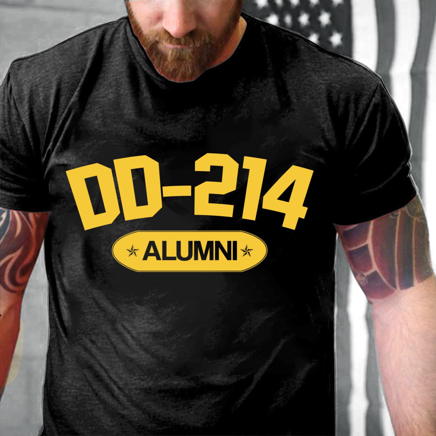 DD-214 ALUMNI, Gift For Veteran T-Shirt DD-214 ALUMNI, Gift For Veteran T-Shirt