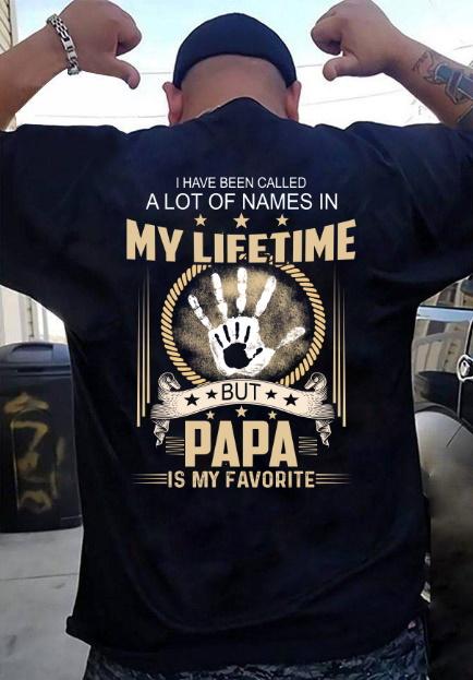 Veterans Shirt - I Have Been Call A Lot Of Names In My Life Time Unisex T-Shirt, Gifts For Dad, Papa Veteran's Day Gifts T-Shirt