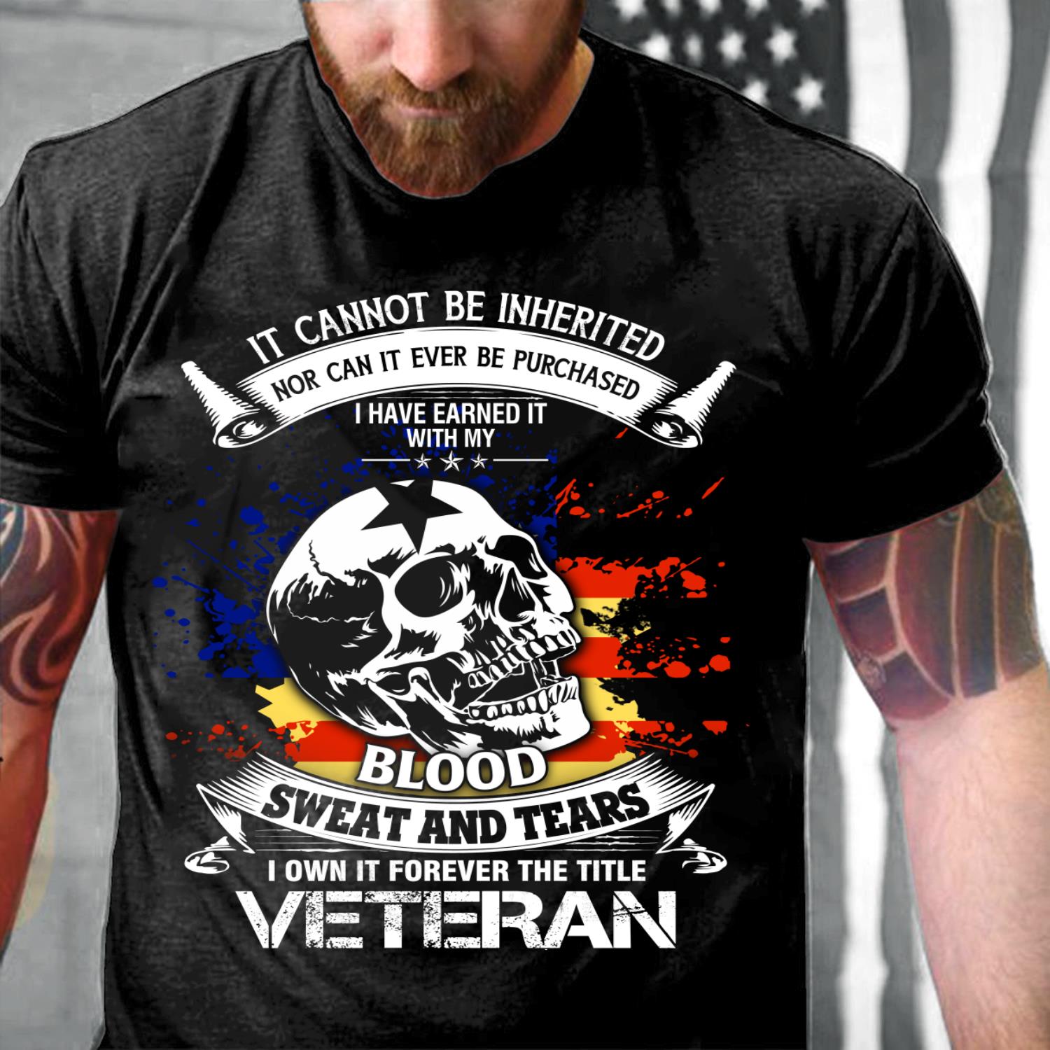 I Own It Forever The Title Veteran T-Shirt I Own It Forever The Title Veteran T-Shirt