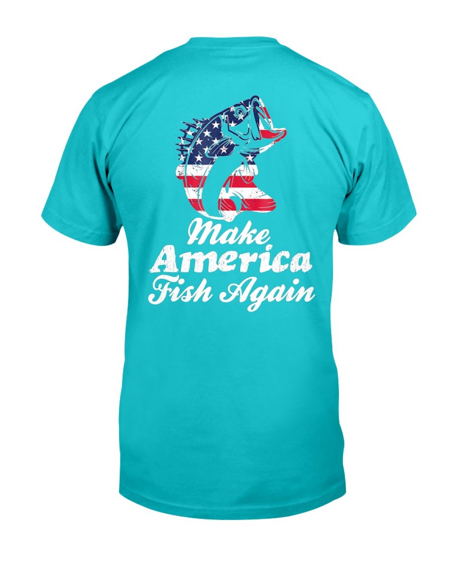 Make America Fish Again Veterans T-Shirt 4 » Cool Gifts for You - Mfamilygift Make America Fish Again Veterans T-Shirt 4