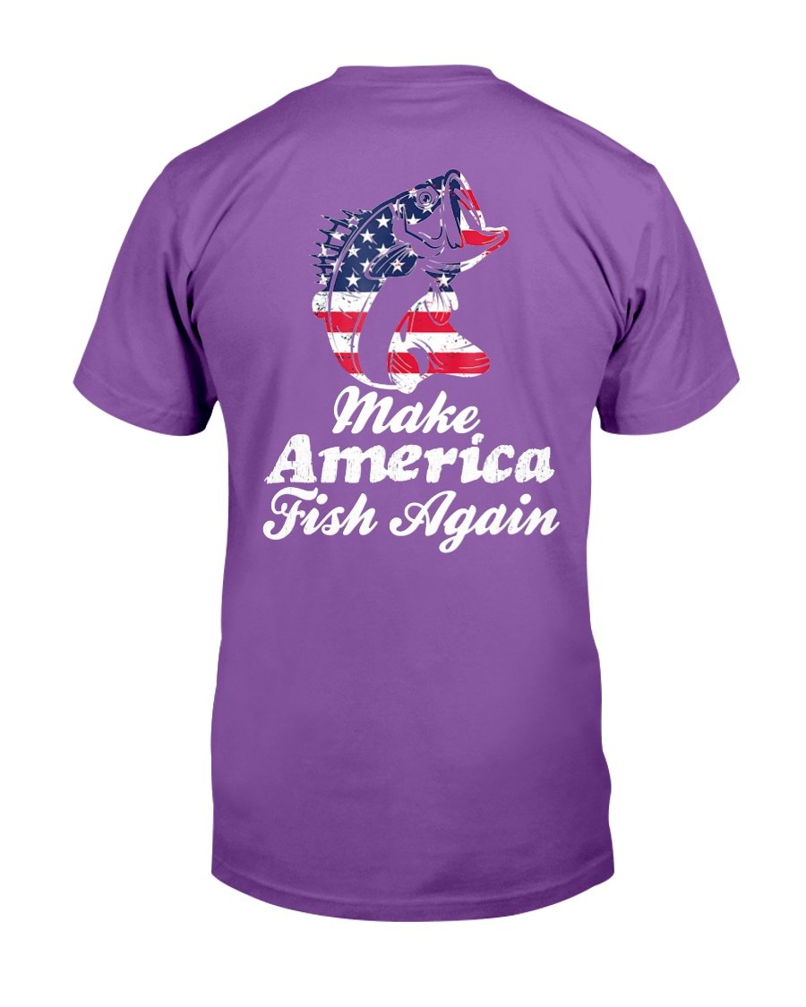 Make America Fish Again Veterans T-Shirt 7 » Cool Gifts for You - Mfamilygift Make America Fish Again Veterans T-Shirt 7