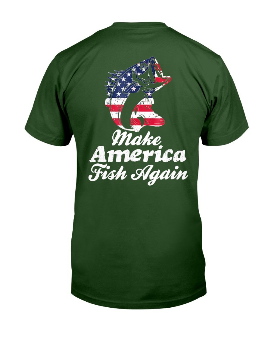 Make America Fish Again Veterans T-Shirt 8 » Cool Gifts for You - Mfamilygift Make America Fish Again Veterans T-Shirt 8