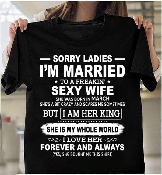 March Shirt She Is My Whole World I Love Her Forever And Always T-Shirt