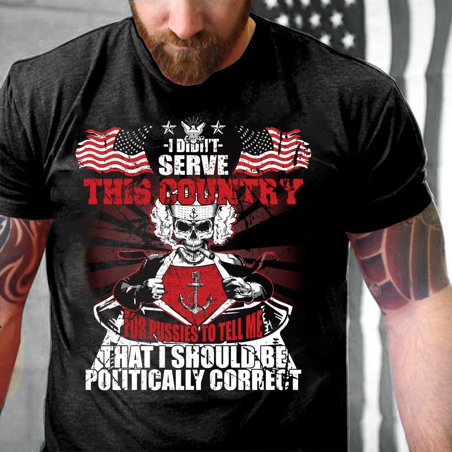 Veterans Shirt - Navy Veterans Shirt - I Didn't Serve This Country T-Shirt Veterans Shirt - Navy Veterans Shirt - I Didn't Serve This Country T-Shirt