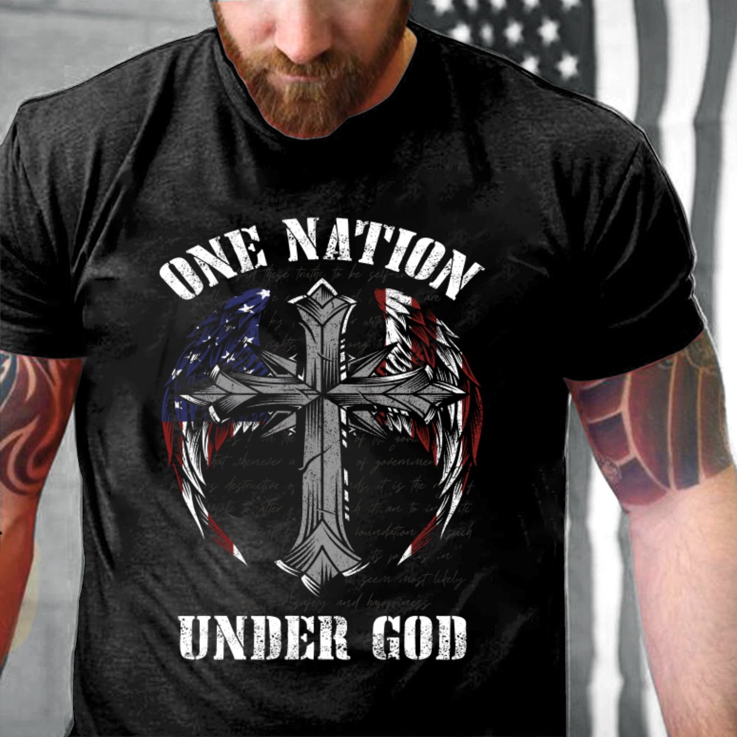 One Nation Under God T-Shirt One Nation Under God T-Shirt