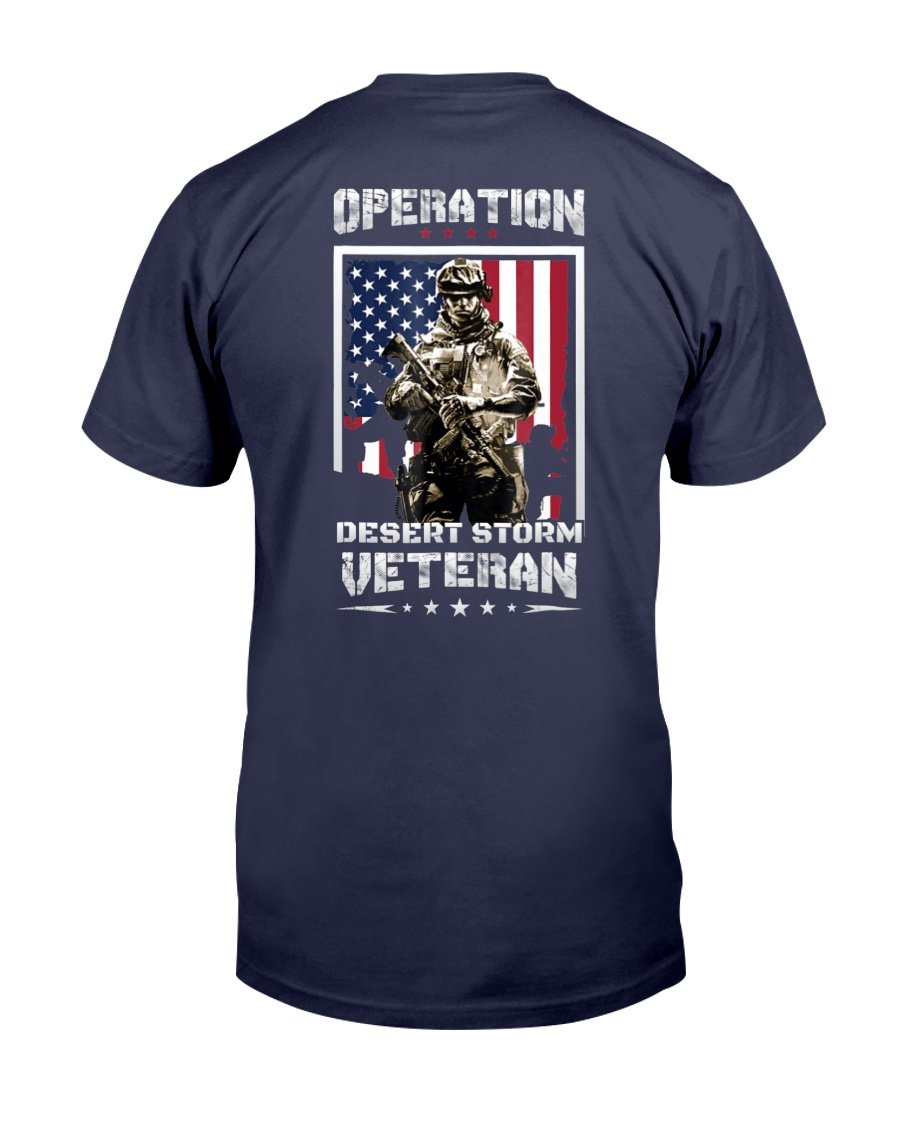 Veterans Shirt Operation Desert Storm Tees Men USA Gift T-Shirt 1&nbsp;