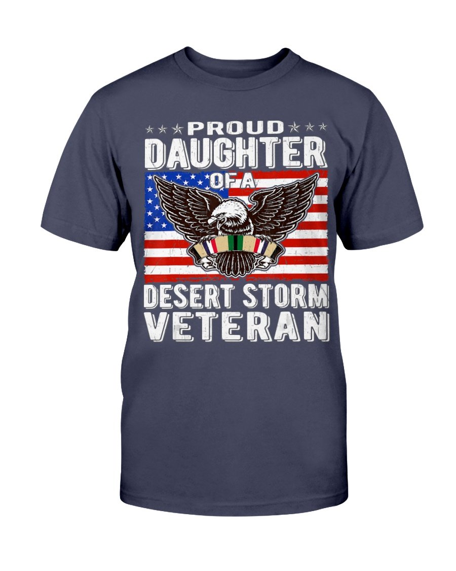 Proud Daughter Of A Desert Storm Veteran T-Shirt 1&nbsp;