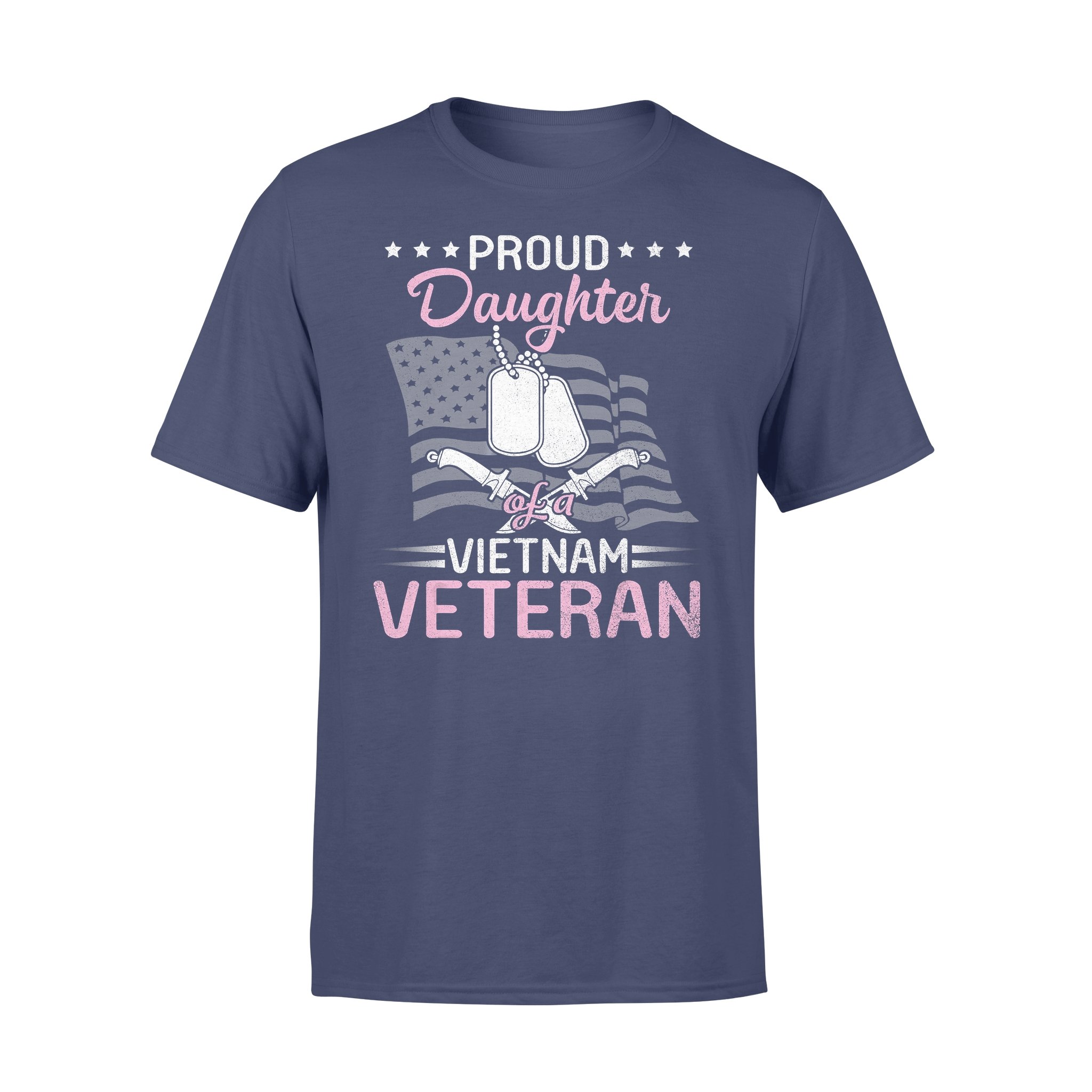 Proud Daughter Of A Vietnam Veteran Papa T-shirt 6 » Cool Gifts for You - Mfamilygift Proud Daughter Of A Vietnam Veteran Papa T-shirt 6