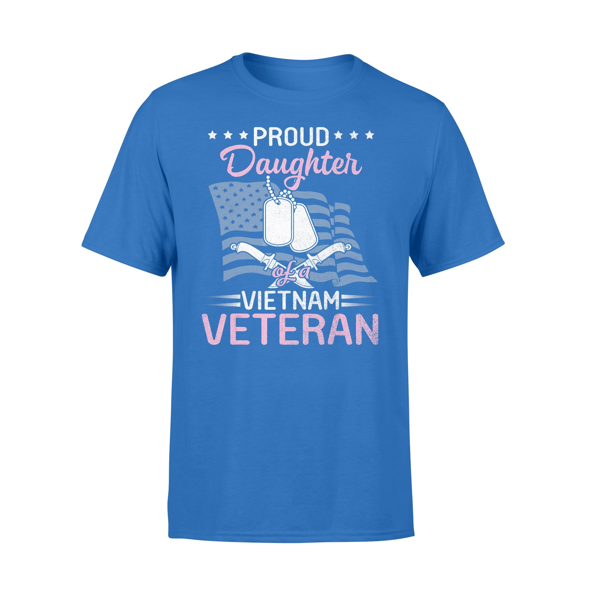 Proud Daughter Of A Vietnam Veteran Papa T-shirt 7 » Cool Gifts for You - Mfamilygift Proud Daughter Of A Vietnam Veteran Papa T-shirt 7