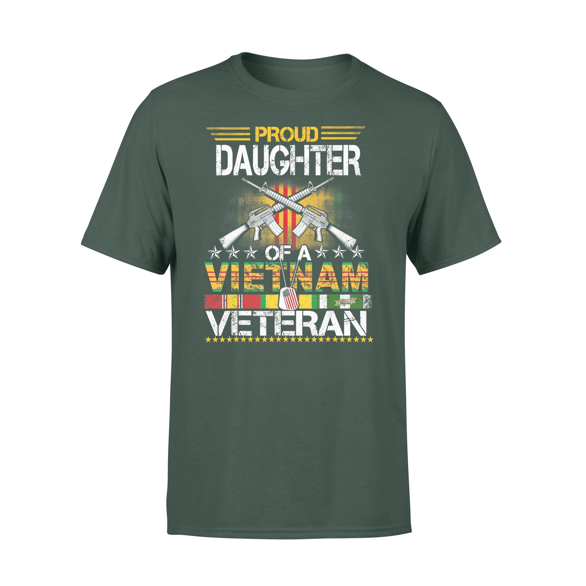 Proud Daughter Of A Vietnam Veteran T-shirt 1&nbsp;